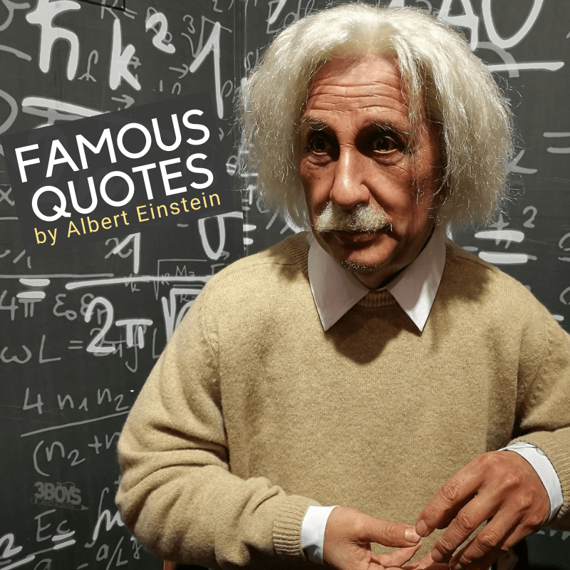 Imagination is more than knowledge. and more quotes from Albert Einstein
