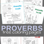 free printable coloring pages Book of Proverbs