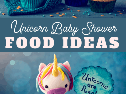unicorn baby shower food menu ideas