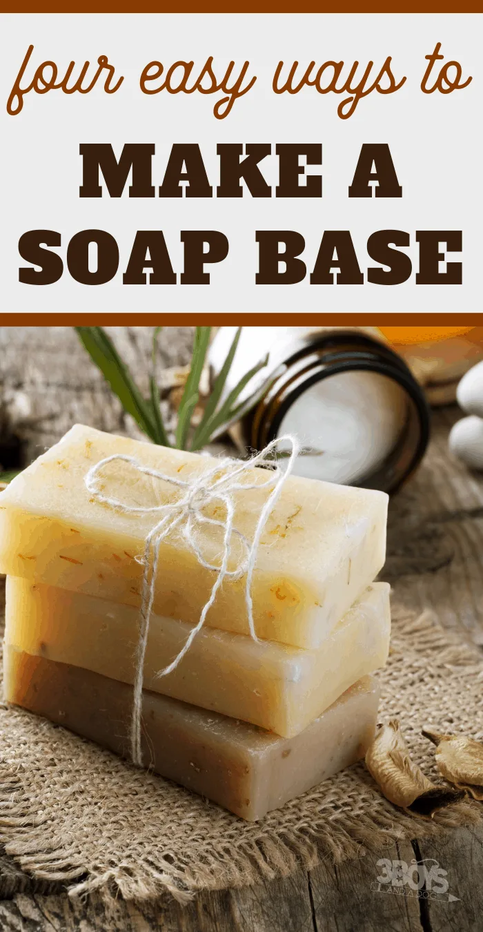 how to make a soap base