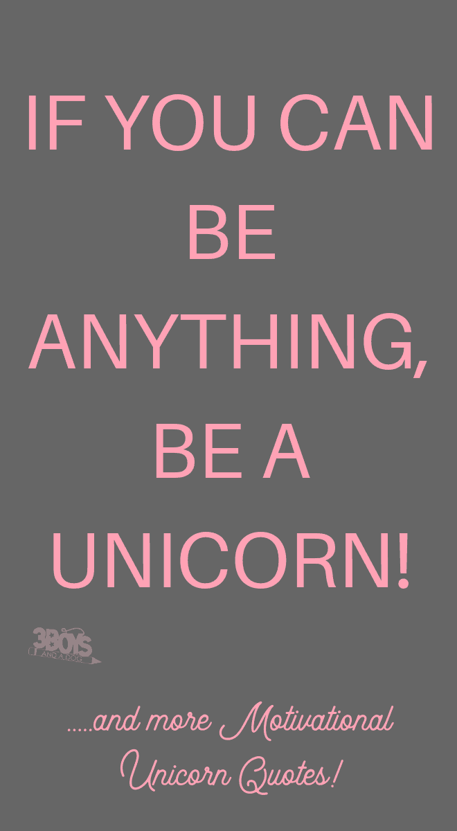 Unicorn Motivational Quotes