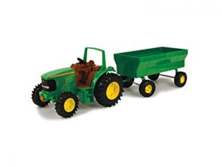 Image for John Deere Tractor with Flarebox Wagon