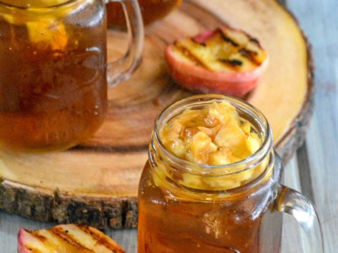 Image for Grilled Peach Infused Sweet Iced Tea