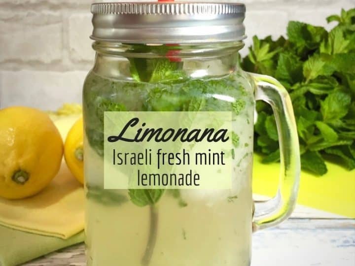 Image for Limonana – Israeli mint lemonade