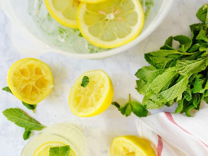 Image for Mint-Infused Lemonade Recipe