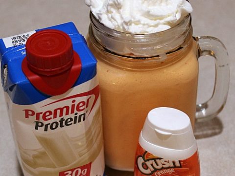 Image for Orange Creamsicle Protein Shake Recipe *3 WW Smartpoints*