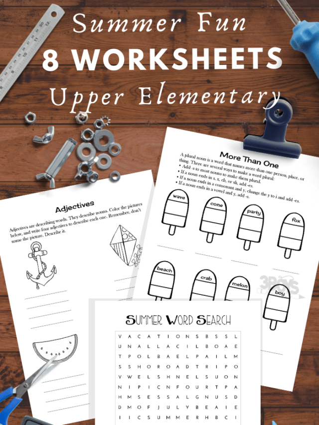 Summer Fun Activity Pack for Upper Elementary