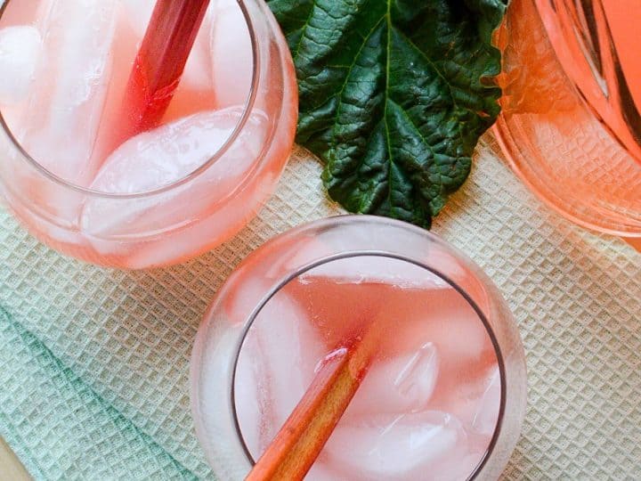 Image for Honey Rhubarb Iced Tea -(recipe)