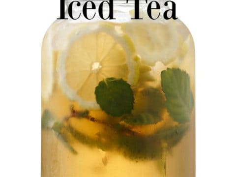 Image for Homemade Lemon Balm Iced Tea