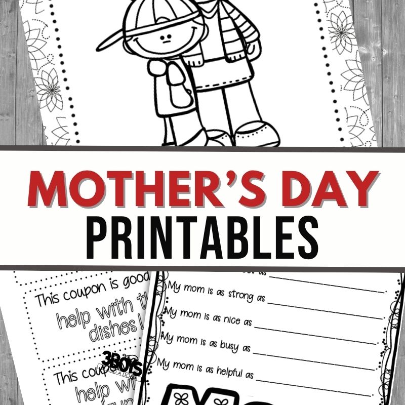 Mother’s Day Homeschooling Printables