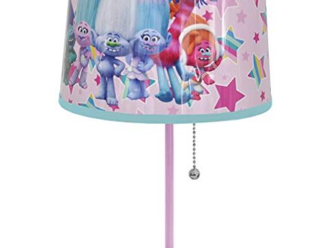 Image for Dreamworks Trolls Table Lamp Pink