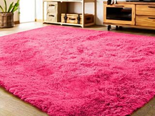 Image for LOCHAS Fluffy Living Room Carpets Suitable for Children Bedroom Decor