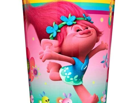 Image for DreamWorks' Trolls 'Show Me a Smile' Wastebasket