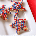 July Fourth Crispy Rice Cereal and Marshmallow treats