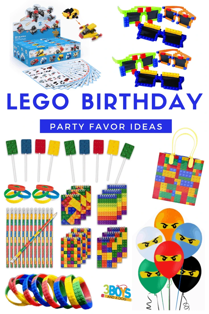 LEGO birthday party favor ideas