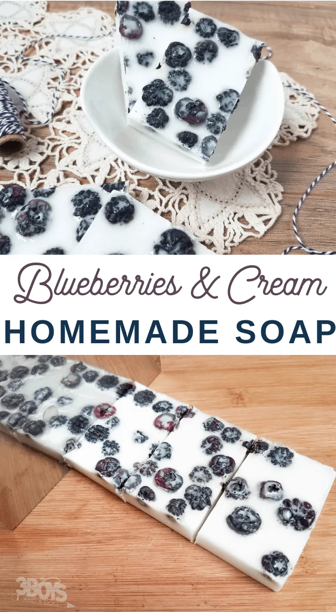blueberry soap recipe