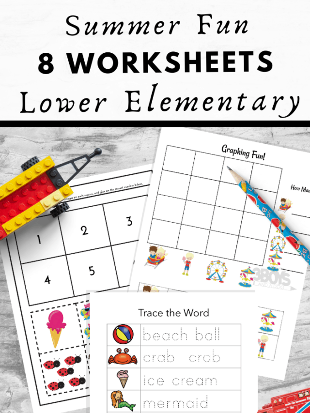 Summer Fun Activity Pack for Lower Elementary