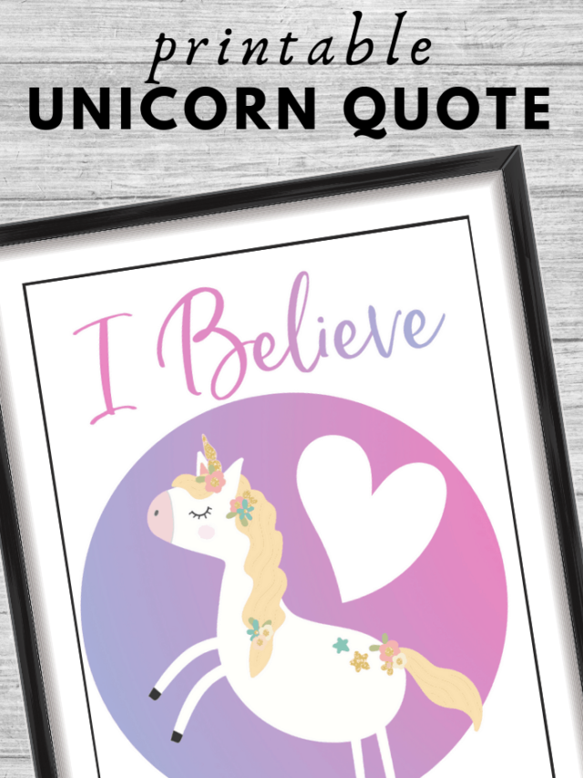 Inspiring Unicorn Quotes for Everyone - 3 Boys and a Dog