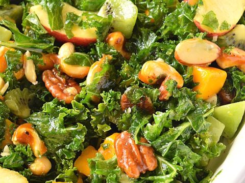 Image for Easy Apple Kale Salad Recipe