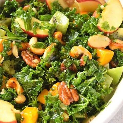 Easy Apple Kale Salad Recipe