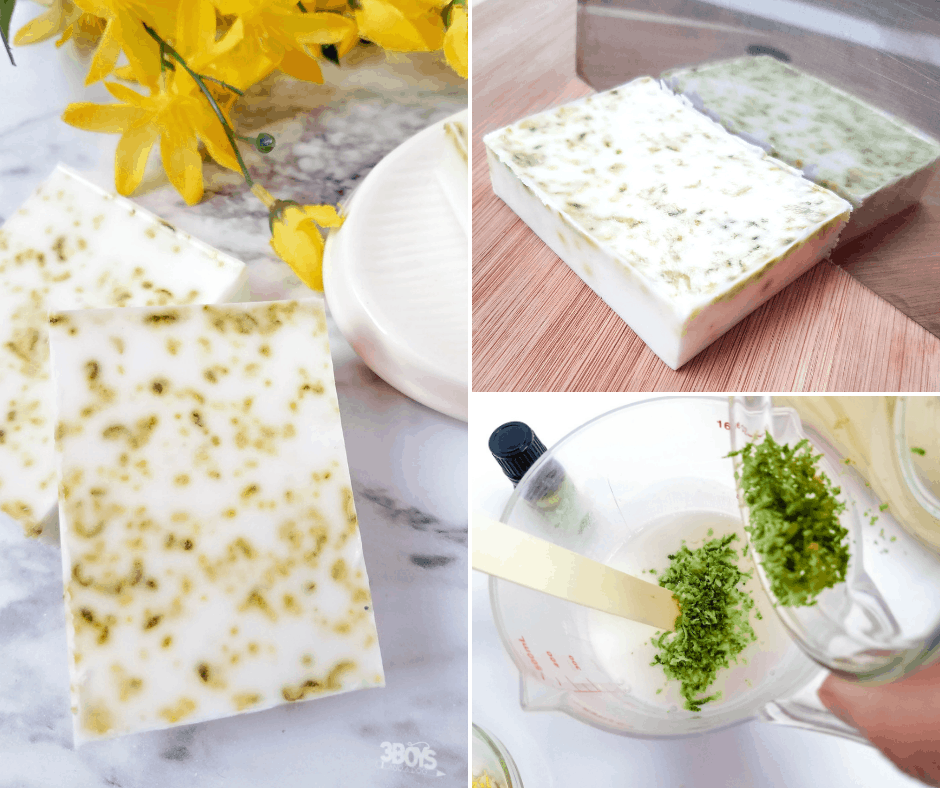 coconut lime melt and pour soap recipe