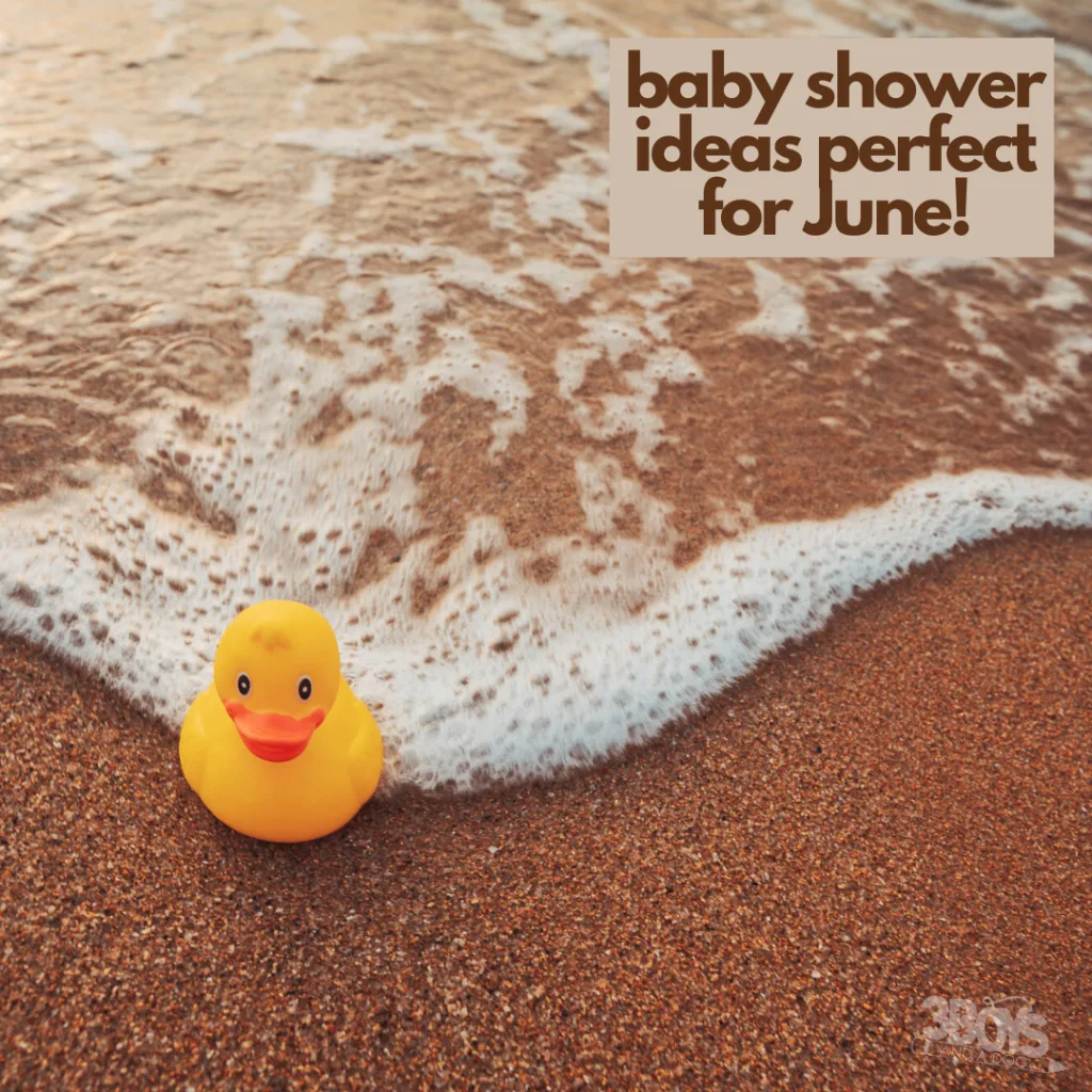best June baby shower ideas
