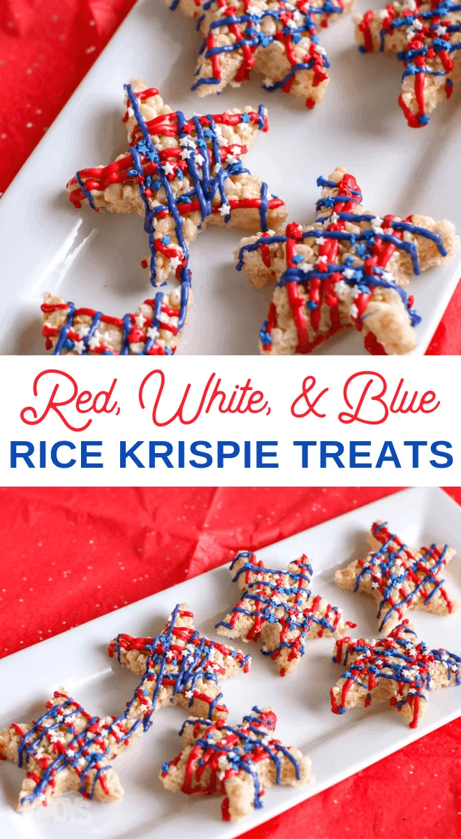 Rice Krispie Treat Stars for 4th of July
