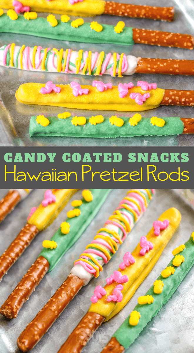 Hawaiian Pretzel Rods Recipe