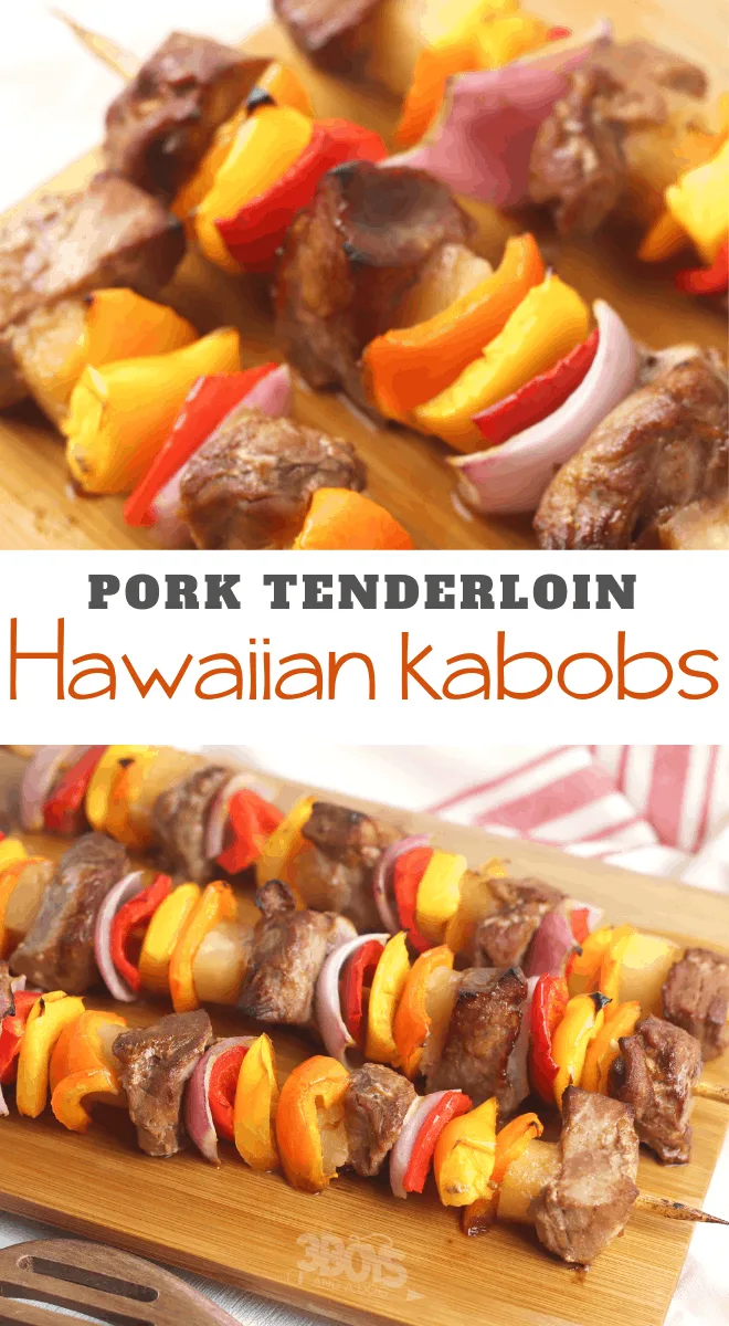 Easy Hawaiian Pork Kabobs Recipe