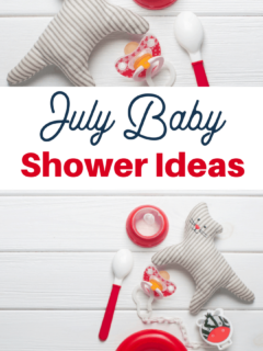 fun ideas for a July baby shower