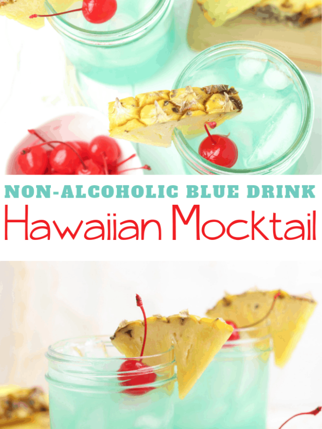 Hawaiian Blue Mocktail