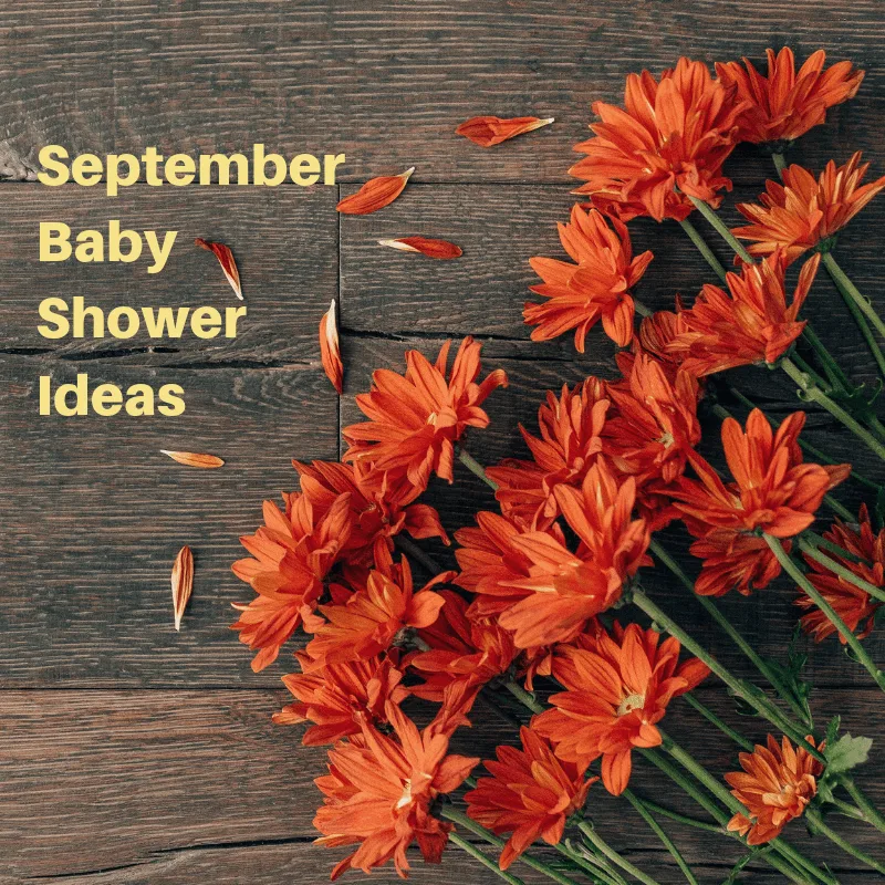 September baby shower ideas