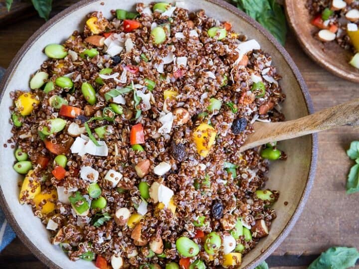 Image for Mango Edamame Quinoa Salad