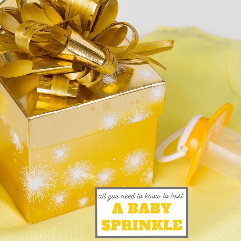 tips to help you plan or attend a baby sprinkle