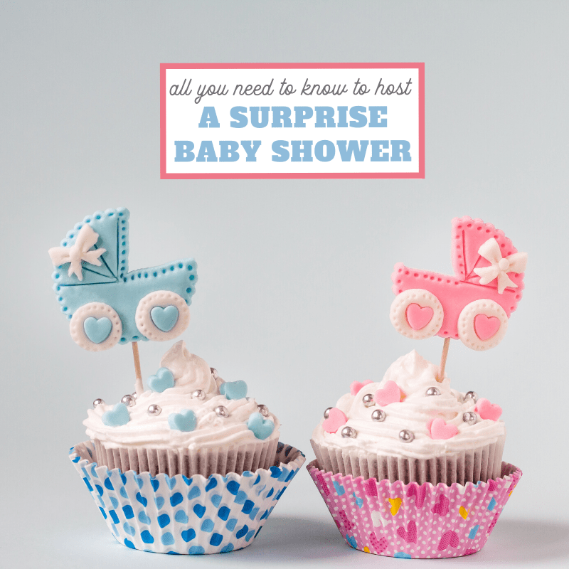 surprise baby shower tips and ideas