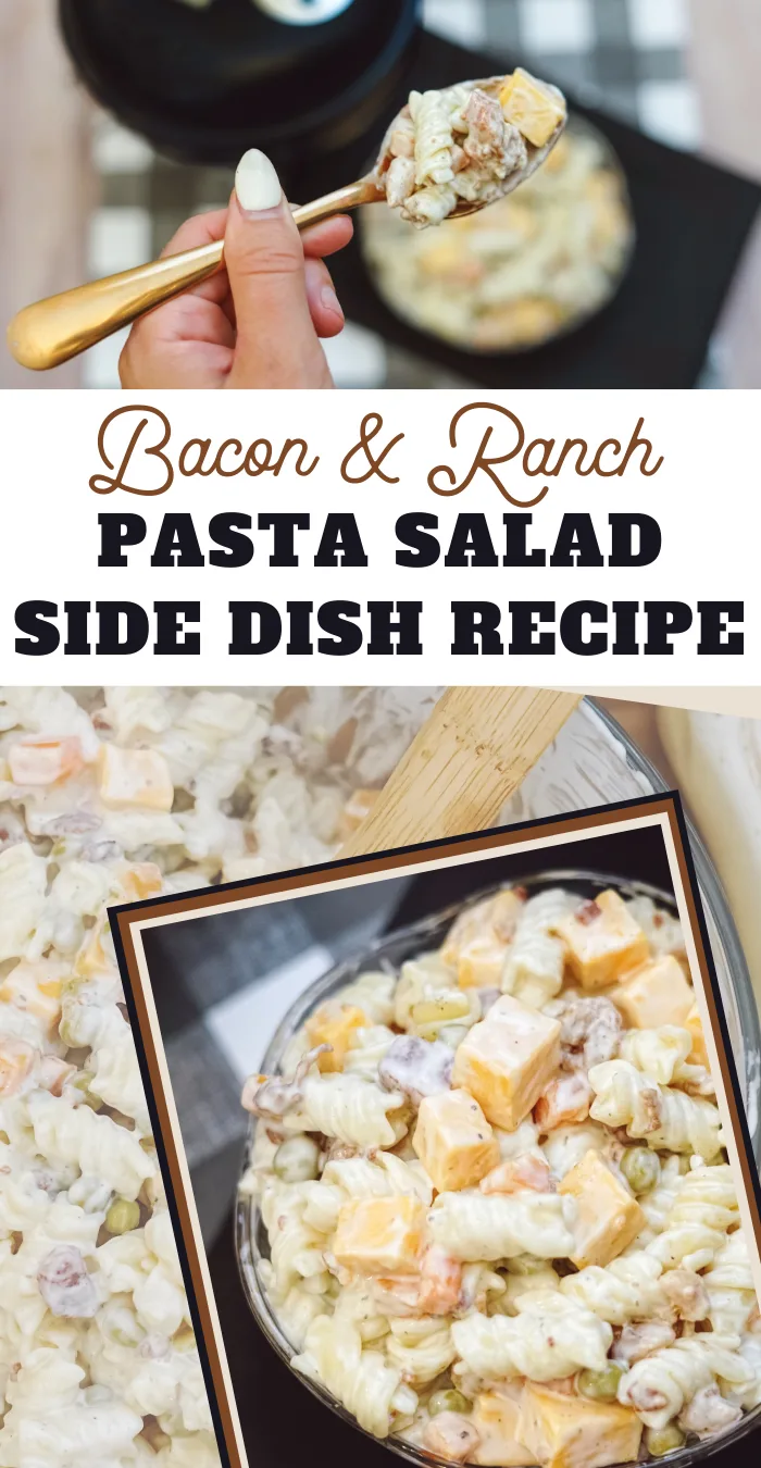 bacon ranch pasta salad recipe