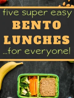 bento box recipes ideas for school lunches