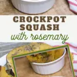crockpot roasted acorn squash