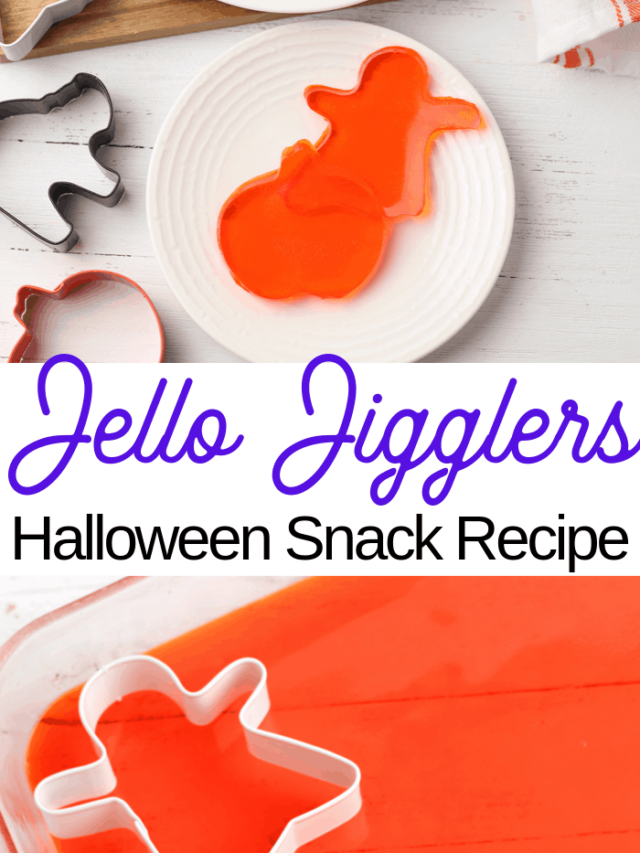Jello Jigglers Halloween Snack Story