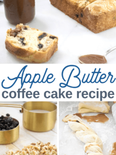 coffee cake with apple butter and walnuts recipe