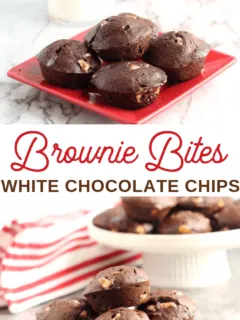white chocolate chip brownies