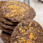 Delicious Butterfinger Brownie Cookies