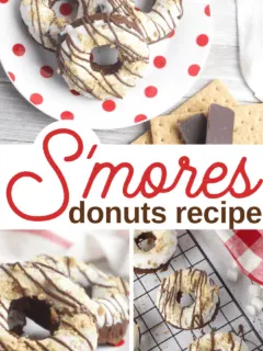 smores doughnuts made from scratch