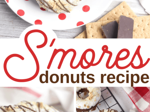 smores doughnuts made from scratch