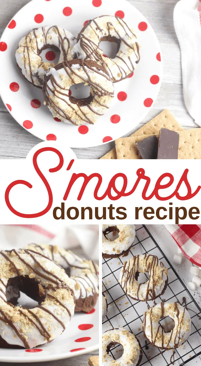 smores doughnuts made from scratch