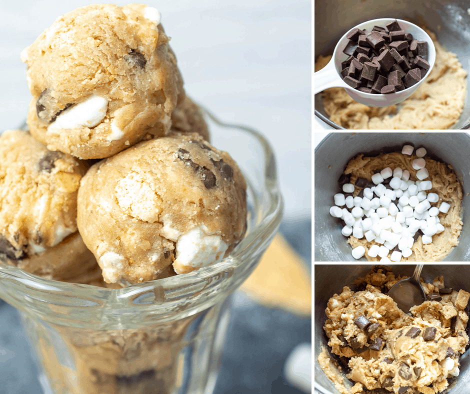 easy s'mores cookie dough recipe