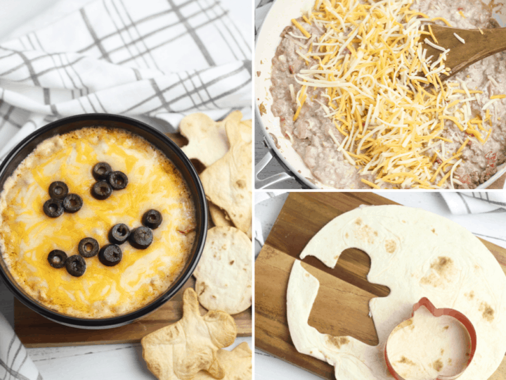 halloween jack-o-lantern queso recipe