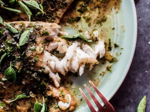 Image for Tilapia with a Lemon Herb Butter Pan Sauce