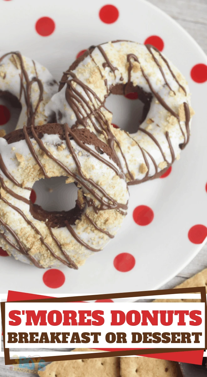 doughnut smores dessert or breakfast recipe