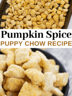 how to make pumpkin spice muddy buddies recipe
